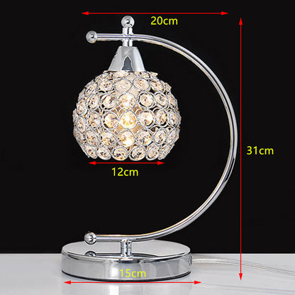 Crystal table lamp